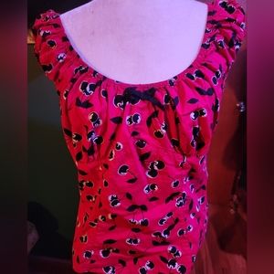 HellBunny Black Cherry top 🍒